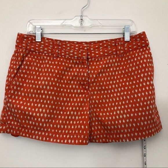 Loft Size 6 Tailored Orange Shorts!! - Picture 1 of 10